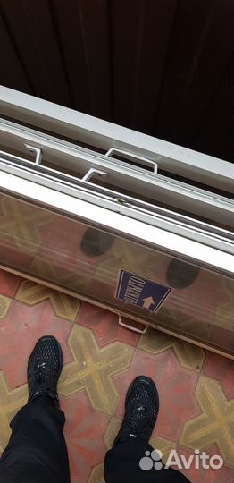 Раздвижные алюминиевые двери бу