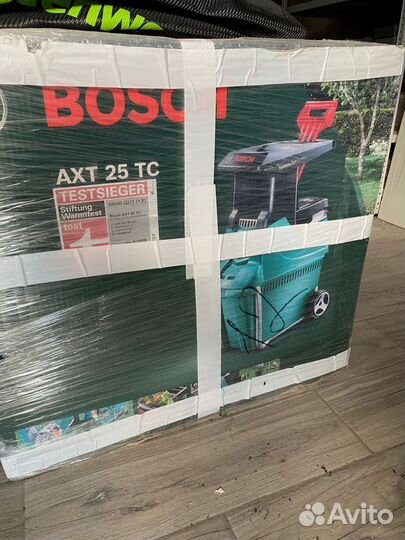 Садовый измельчитель bosch axt 25 tc