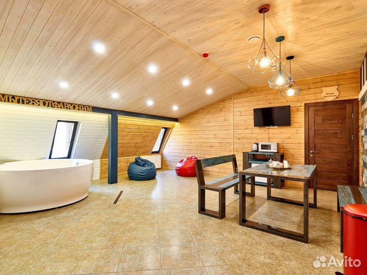 Сауна в стиле лофт