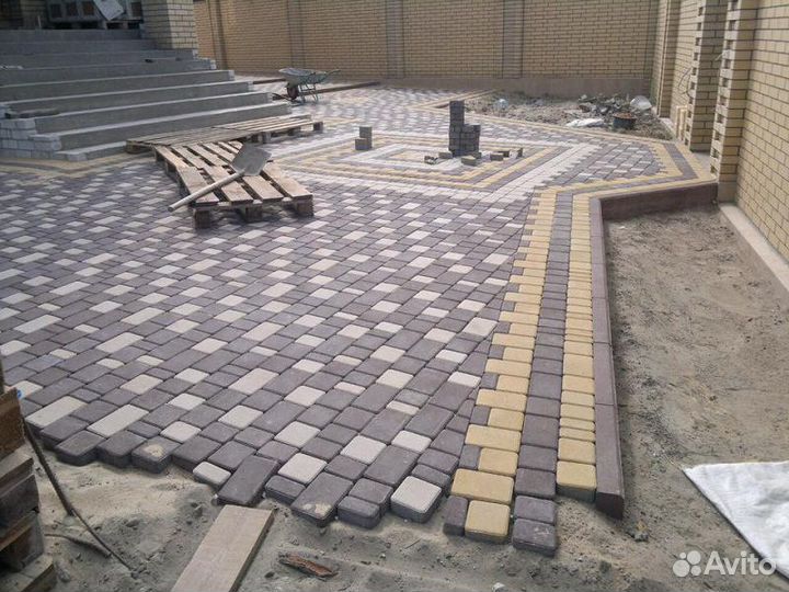 Тротуарная плитка Бордюрный камень