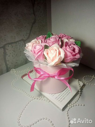 Букет цветов из мыла