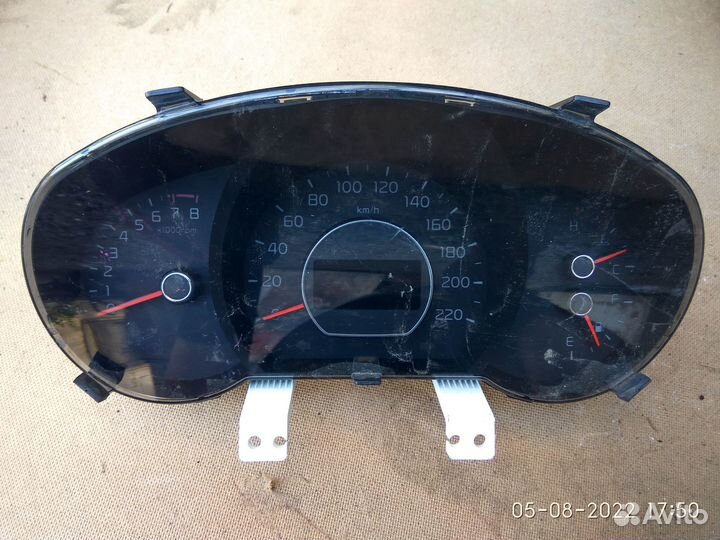 Панель приборов на Киа Соул 2018 год