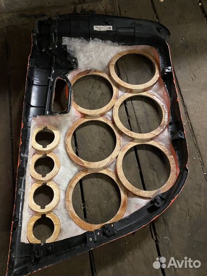 Дверные карты под автозвук мазда 3 bk