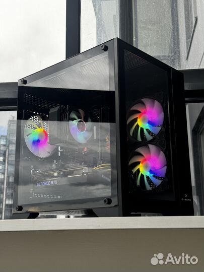 Игровой пк RTX 3060 Ti/Ryzen 5 5600/16GB/512GB SSD