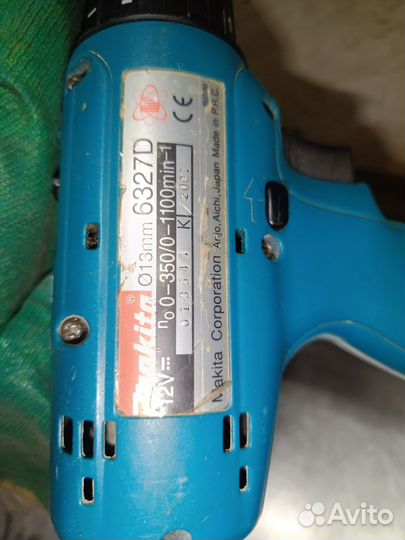 Шуруповерт makita 6327d