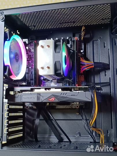 Игровой Пк 10 Ядер/Rx 580 8gb/ddr4 16gb/ssd