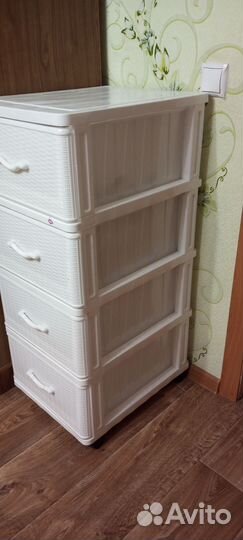 Комод из пластика бу
