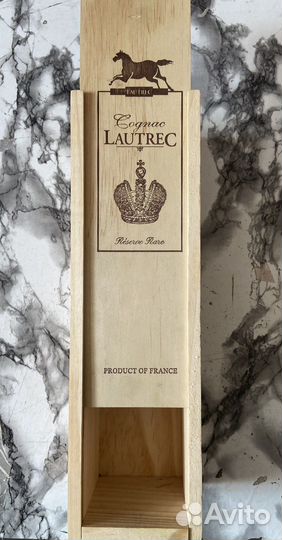 Коробка для коньяка 0,7 деревянная