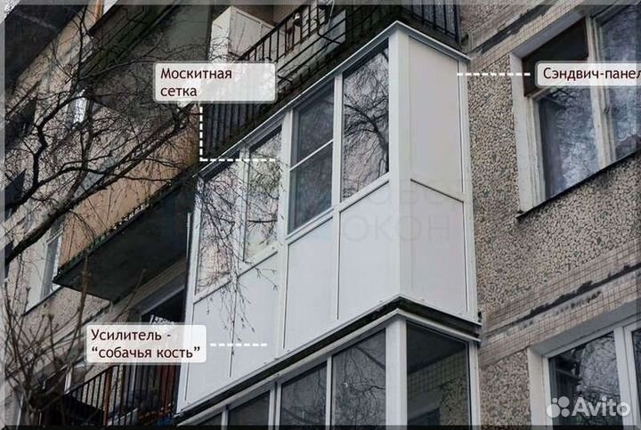 Пластиковое окно с установкой