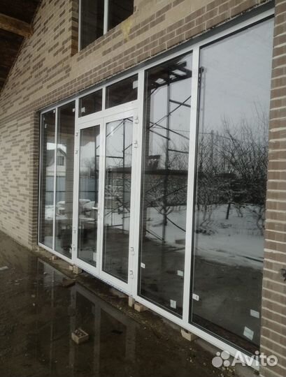 Окна двери пвх пластиковые и алюминиевые от завода