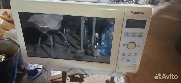 Микроволновка бу panasonic в разборе