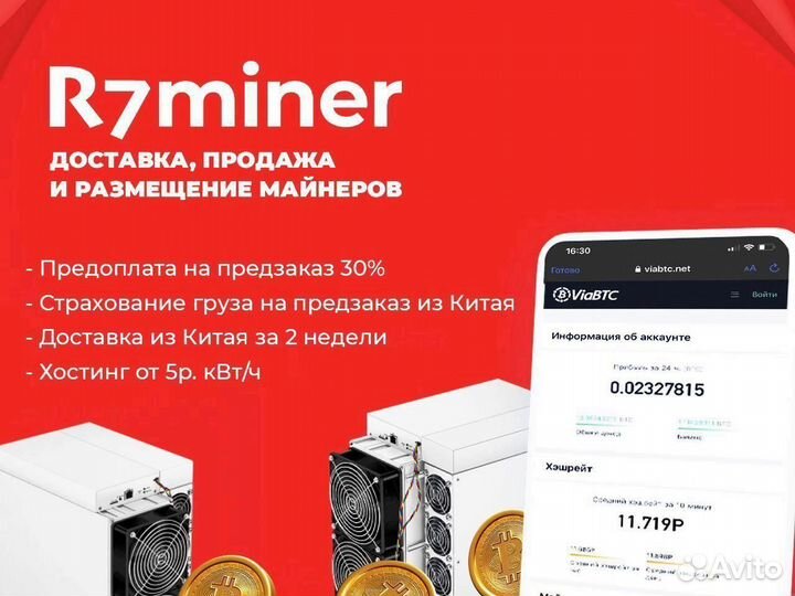 Майнер Antminer S19j Pro+ 117