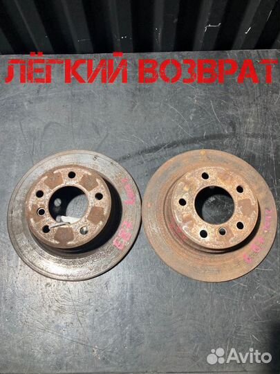 Тормозные диски заднее Bmw 1 E87 2005