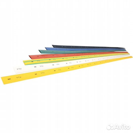 Термоусадочная трубка IEK тту 20/10, зелёная, 1 ме