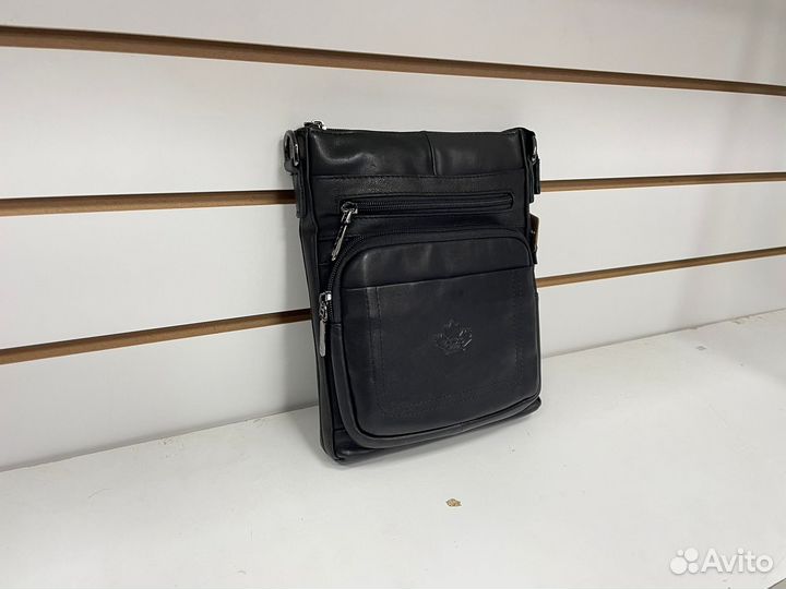 Сумка планшет мужская из натуральной кожи