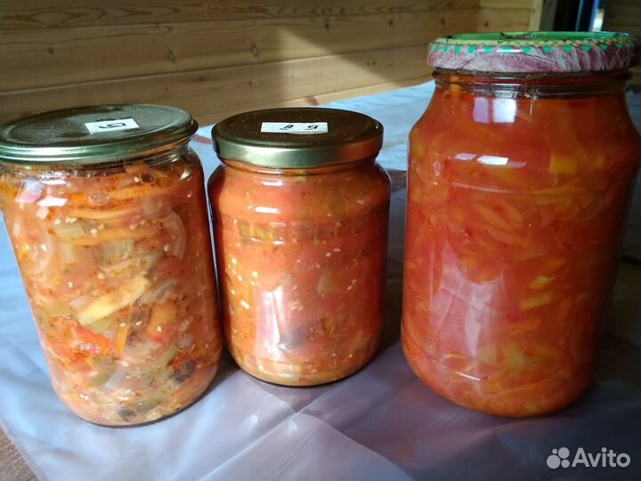 Домашние заготовки, овощи