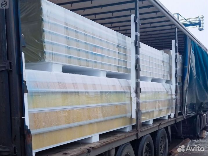 Сэндвич панели кровельные