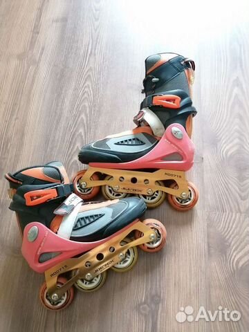 Роликовые раздвижные коньки детские