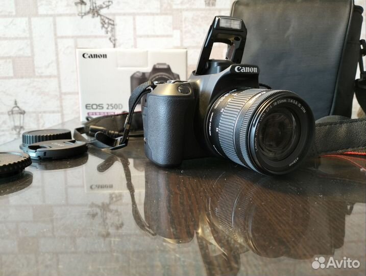 Зеркальный фотоаппарат canon eos 250d