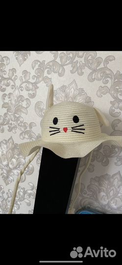 Шляпа панама для девочки