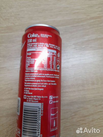 Банка Coca Cola