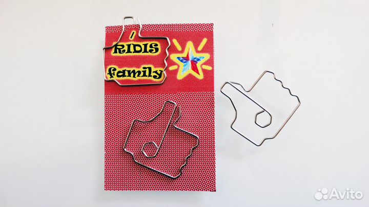 Скрепки-закладки для детей эксклюзивные