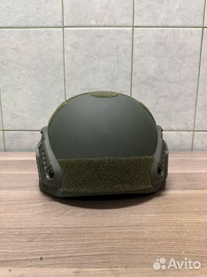 Военный шлем тактический класс защиты бр2 с ушами