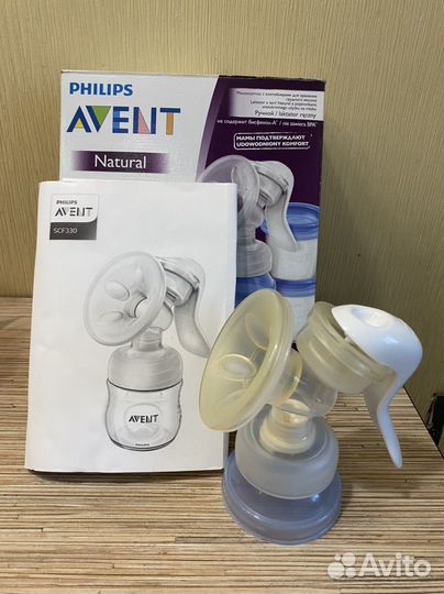 Молокоотсос ручной avent