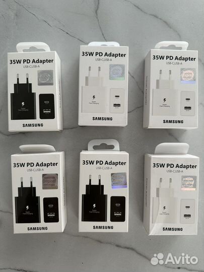 Быстрая зарядка samsung 35w