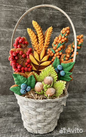 Пряники и букеты на День матери