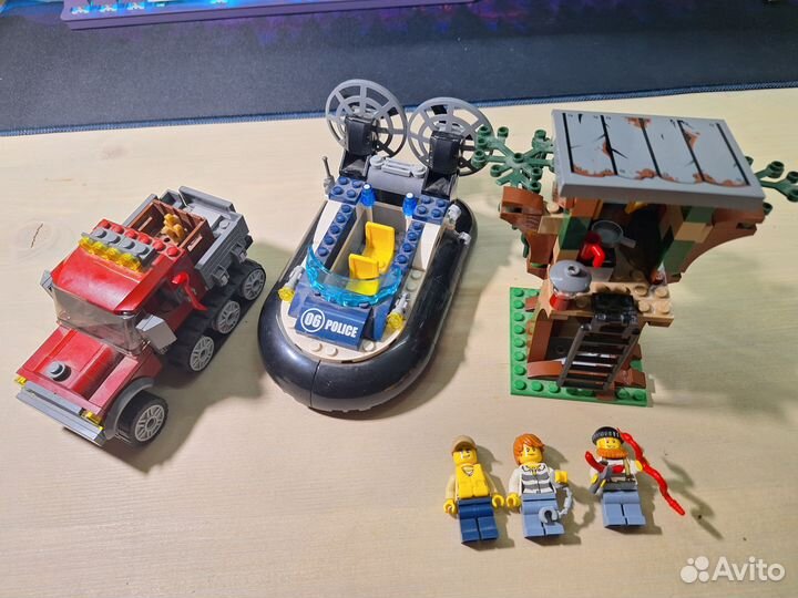 Lego City 60071 hovercraft arrest