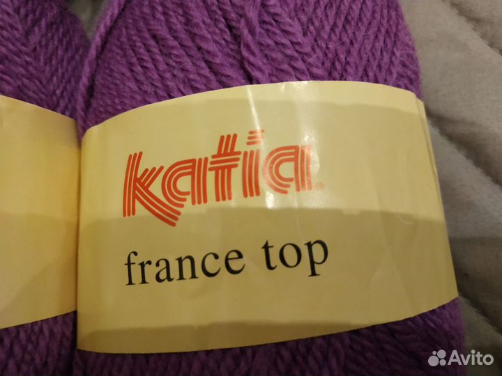 Пряжа Katia France Top (Испания) сирень 6 мотков