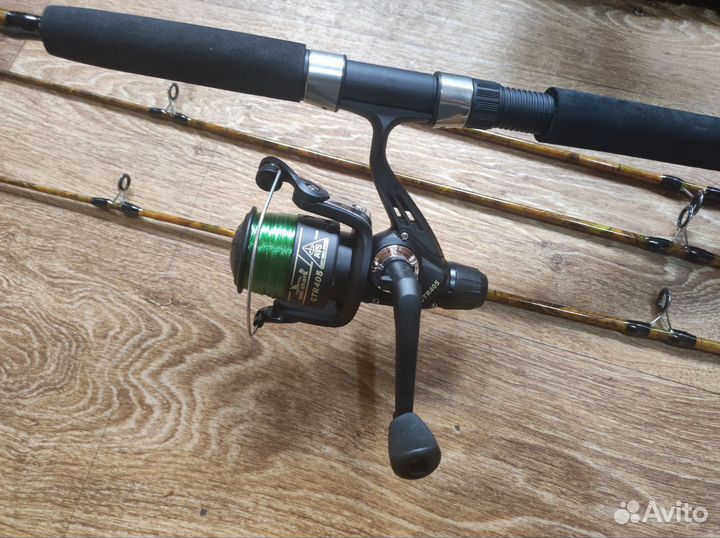 Спиннинги с катушками 3+3. Новые