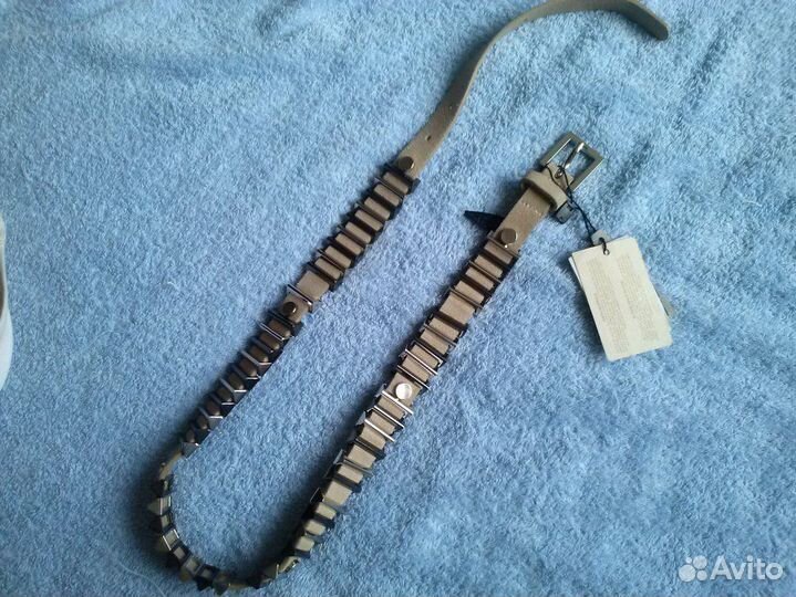 Новый кожаный ремень Манго