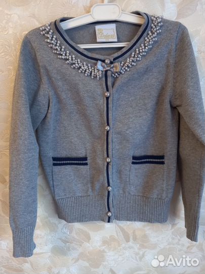 Кофта для девочки 122 128 делорес