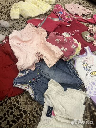 Пакет вещей на девочку от 2 до 6 месяцев