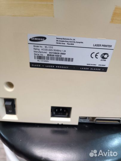 Принтер лазерный samsung