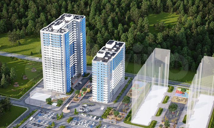 Квартира-студия, 16,5 м², 24/25 эт.