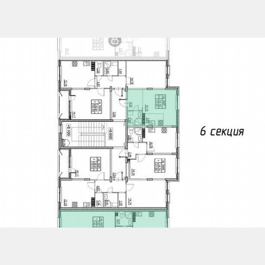 1-к. квартира, 35,9 м², 4/4 эт.