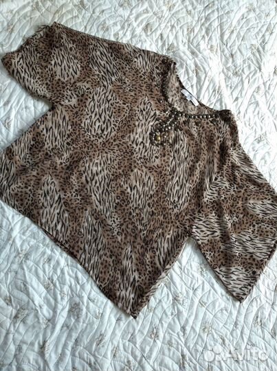 Леопардовые кофточки 48-50