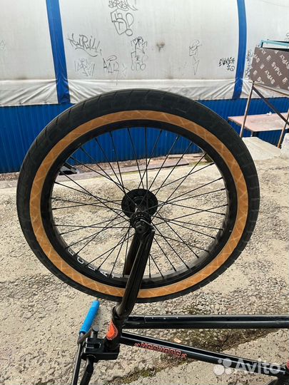 Переднее колесо на бмх