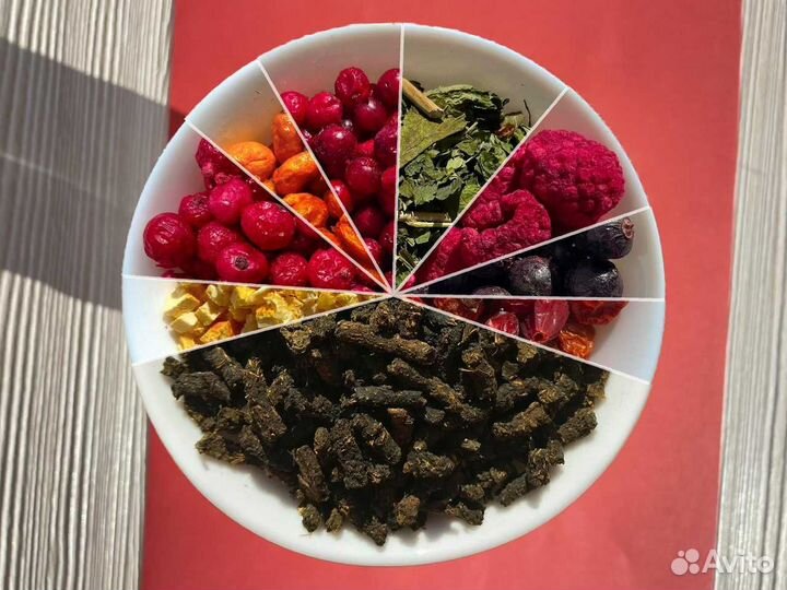 Иван-чай 500 г: ягоды,апельсин,смородина,шиповник