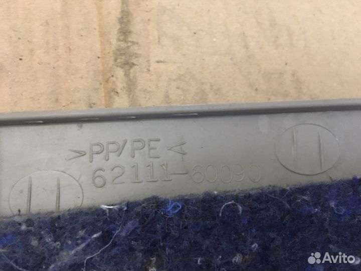 Накладка порога Toyota 4Runner (2583)