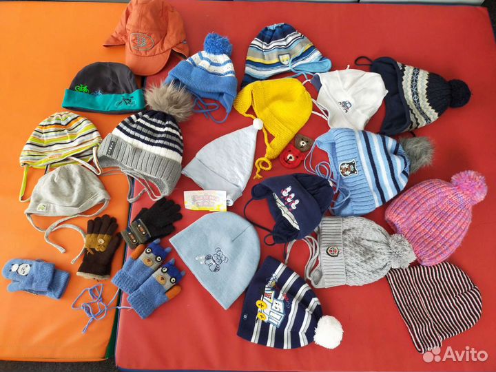 Шапки от 0 до школы), рукавицы, перчатки