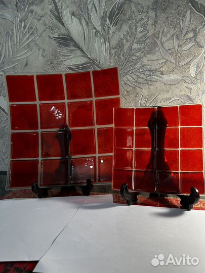 Хрустальные тарелки