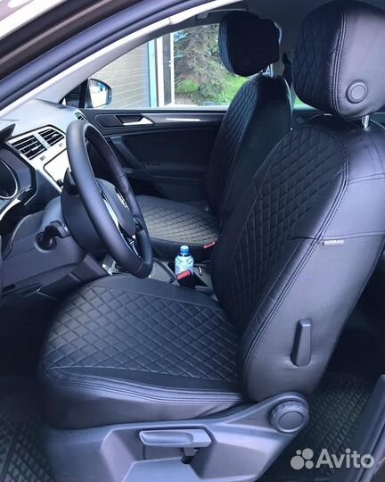 Автомобильные чехлы на Volkswagen Tiguan 2 (2017+)