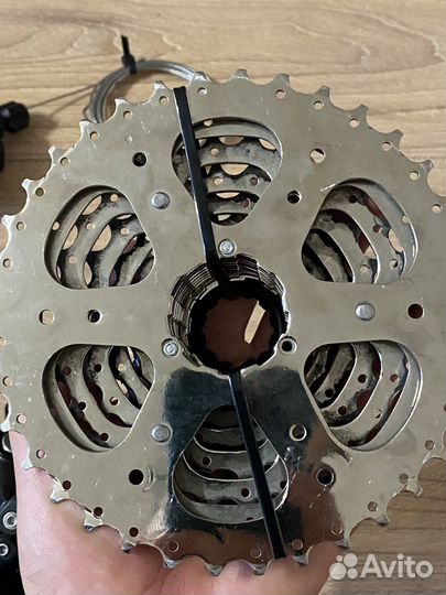 Групсет shimano. Трансмиссия на 9 скоростей