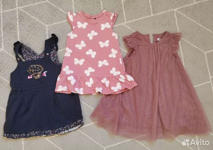 Детская одежда для девочки пакетом 86-92