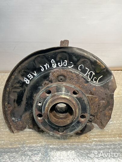 Передний кулак Volkswagen Polo 5 rus