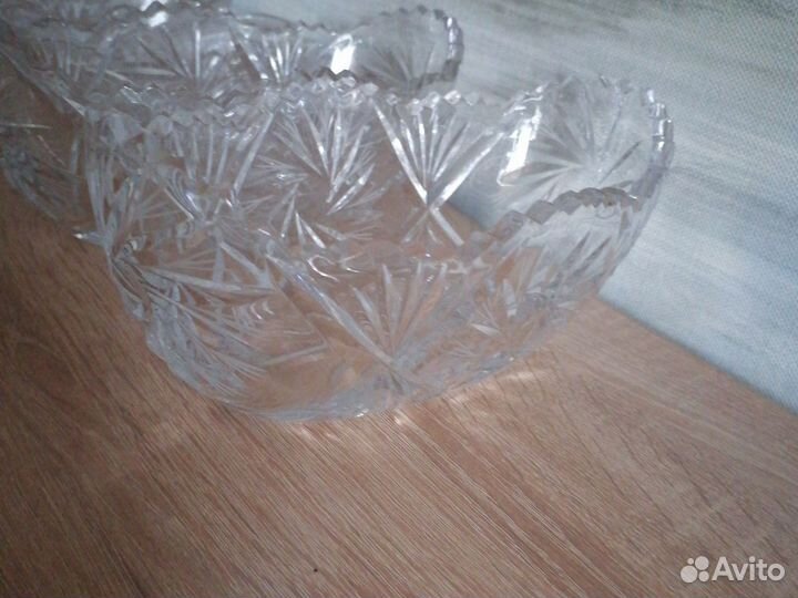 Салатники хрусталь СССР